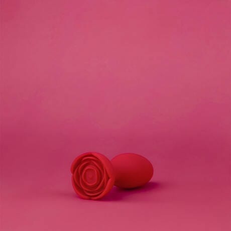 Vibrador anal giratório